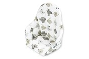 Babypflege - Anne & Mikael high chair cushion gray owl pattern - 201373