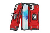 Handys - Cover & Cases - Wozinsky Ring Armor case for iPhone 14 armored cover - Red - 9145576265475