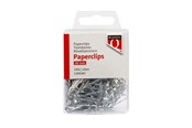 Schreibtischzubehör - Quantore - Paperclip 30mm Silver 100 pcs. - 1399283