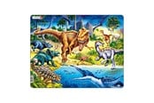 Puzzle - Selecta Play - Larsen Jigsaw Puzzle Animals - Dinosaurs of the Cretaceous Period 57 pcs. - LA-NB3