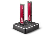 Festplatten Zubehör - AXAGON CloneMaster USB-C 10 Gbps Dual NVMe M.2 SSD Dock - ADSA-M2C