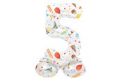 Spielzeug - Folat BV - Standing Foil Balloon Joyful Party Number 5 -72cm - 63965