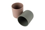 Baby Spielzeug - Dantoy - Cup set Mocha/Olive green 2 pcs. - 6231