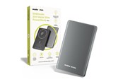 Powerbank (Akku) - Mobile Origin 5000mAh 3in1 Metal Slim PowerBank PB4 Powerbank (Akku) - Grau - 5000 mAh - MO-MSP-PB4