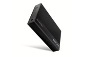 Festplatten Zubehör - AXAGON SuperSpeed USB-C 5 Gbps Ribbed Box for 3.5" HDD - EE35-GTR