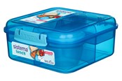 Küchengerät - Sistema 1.25L Bento Cube LunchBlue - 416852