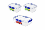 Küchengerät - Sistema 3 Pack Klip It Plus1x2.2Ltr + 2x1Ltr. - 82039