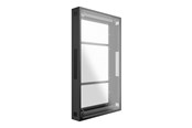 Wandhalterungen, AV-Halterungen & AV-Möbel - Multibrackets M Pro Series enclosure - low profile - for flat panel - with frame - black - Max - recommended for 46" - 7340234811496