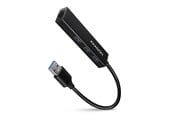USB-Hubs - AXAGON SuperSpeed USB-A Hub with 3 USB Ports and Gigabit LAN USB-Hubs - USB 3.2 - 3 - Schwarz - HMA-GL3A