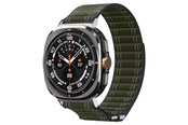 Smartwatch - Accessories - Spigen Fabric Band (hook-and-loop) - green - Samsung Galaxy Watch Ultra 47mm - AMP10147