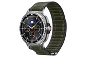 Smartwatch - Accessories - Spigen Fabric Band (hook-and-loop) - green - Samsung Galaxy Watch 8 46mm/44mm/40mm - AMP10154