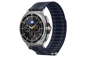Smartwatch - Accessories - Spigen Fabric Band (hook-and-loop) - navy - Samsung Galaxy Watch 8 46mm/44mm/40mm - AMP10155