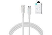 USB Kabel - Joyroom Premium Series A13 USB-A / micro USB 2.4A 2m Cable - White - S-UM018A13W2