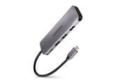 USB-Hubs - AXAGON SuperSpeed USB-C Hub USB-Hubs - USB 3.2 - 5 - silber - HMC-5