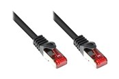 Netzwerk - Kabel - Alcasa electronik Good Connections RNS patch cable - 1 m - black - Schwarz - 1m - 8060-010S