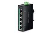 Switches - TRENDnet TI-PGLC50 - Version V1 - switch - industrial mini - 5 ports - TAA Compliant - TI-PGLC50