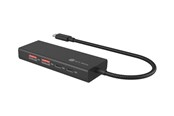 USB-Hubs - ICY BOX IB-HUB1436-CPD USB-Hubs - 4 - Schwarz - IB-HUB1436-CPD