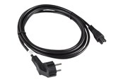 Stromkabel (Intern) - Lanberg - power cable - power CEE 7/7 to IEC 60320 C5 - 3 m - CA-C5CA-11CC-003-BK