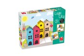 Baby Spielzeug - Jumbo Goula - Logical City Educational Preschool Game - 50200