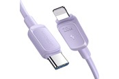USB Kabel - Joyroom Multi-Color Series A14 USB-C / Lightning 20W Cable 1.2 m - Purple - S-CL020A11P