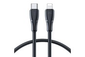 USB Kabel - Joyroom Surpass Series A11 Lightning /USB-C 20W 0.25 m cable - black - S-CL020A11B1