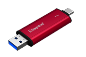 SSD - Kingston Dual Portable SSD - 1TB - Extern SSD - Schwarz - USB 3.2 Gen 2 - SPSD/1TB