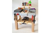 Spielküche & Zubehör - Ecoiffier Summer Kitchen with Barbecue and Pizza Oven 27pcs. - 4650