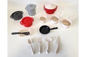 Spielküche & Zubehör - Ecoiffier 100% Chef Pans and Cookware 19dg. - 10991