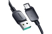 USB Kabel - Joyroom Multi-Color Series A14 USB-A / micro USB 2.4A cable 2 m - black - S-AM018A14B