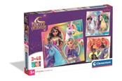 Puzzle - Clementoni Puzzle Unicorn Academy - 3x48pcs. Boden - 25325