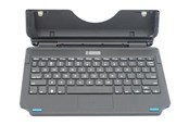 Tastaturen - Gamber-Johnson LLC Gamber-Johnson - keyboard and folio case - slim attachable - with 2-button touchpad - QWERTY - US Input Device - Tastatur & Folio-Set - Englisch (US) - Schwarz - 7160-1872-00