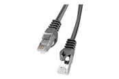 Netzwerk - Kabel - Lanberg patch cable - 3 m - black RAL 9004 - Schwarz - 3m - PCF6-10CC-0300-BK
