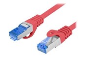 Netzwerk - Kabel - Lanberg patch cable - 1 m - red RAL 3017 - Rot - 1m - PCF6A-10CC-0100-R