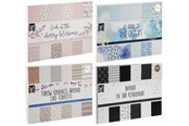 Blöcke, Formulare und Notizbücher - Creative Craft Group Block Design 11.5*16.5cm 24 sheets ass. - CR4023/GE