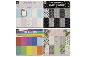 Blöcke, Formulare und Notizbücher - Creative Craft Group Block Design 15*15cm. 30 sheets 100g. - CR4015/GE