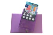 Briefordner und Ringmappen - Viquel Ring binder A4 4R Ø15mm PURPLE - V097295-05