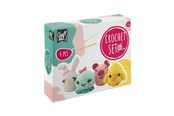 Kreativ-Spiele - Creative Craft Group CROCHET KIT Crochet kit ANIMALS 4 pcs. - CR1721/GE