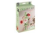 Kreativ-Spiele - Creative Craft Group CROCHET KIT Crochet kit FLOWERS Pink - CR1736/GE