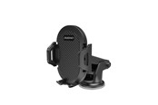 Handys - Anderes Zubehör - Dudao Telescopic Gravity Car Windshield Mount Holder Black (new F2S black) - 6970379617809