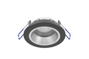 Smart-Home - EGLO YEBRA-Z MATTER recessed spot Ø87 RGB/CCT 490lm black/silver - 902298