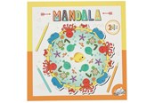 Spielzeug - Creative Craft Group Coloring book MANDALA 20.5*20.5cm SEA ANIMALS - 08622-3