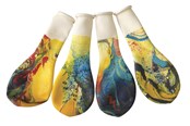 Hobby-Zubehör - SCANSEASON Balloon Latex marble pattern 23cm 8 pcs - 100255