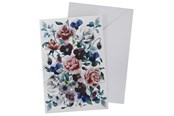 Hobby-Zubehör - SCANSEASON Card with envelope FLOWERS11*17cm - 100261