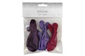 Hobby-Zubehör - SCANSEASON Balloon 8 pcs. 23 cm. Purple metallic mix - 100840