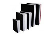 Papier, Fotopapier und Etiketten - BRIGHTOFFICE Notes black wax A5 INDEX - 12028