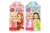 Papier, Fotopapier und Etiketten - Creative Craft Group BESTIES Sticker by Number 12 sheets + 6 sheets - 140047