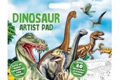 Hobby-Zubehör - Alligator DINOSAURUS Artist Pad A3 Coloring Book - 2443