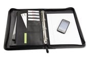 Hobby-Zubehör - Monolith Productions Conference folder A4. Zipper + rings - 2795