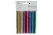 Hobby-Zubehör - Hobby Mate Glue sticks w/mica ø7.2mm 10cm 6x2ass. - 552125