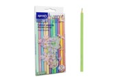 Hobby-Zubehör - SPREE Colored pencils 12 pcs PASTELCOLORED - 57097